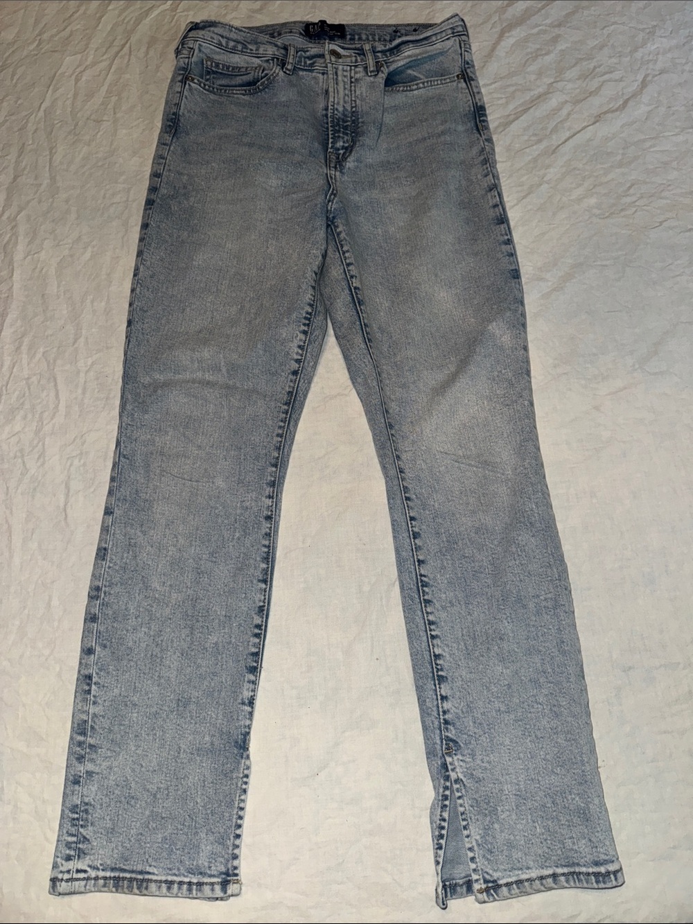Gap High Rise Vintage Slim Light Wash Denim Jeans Size 8/29R